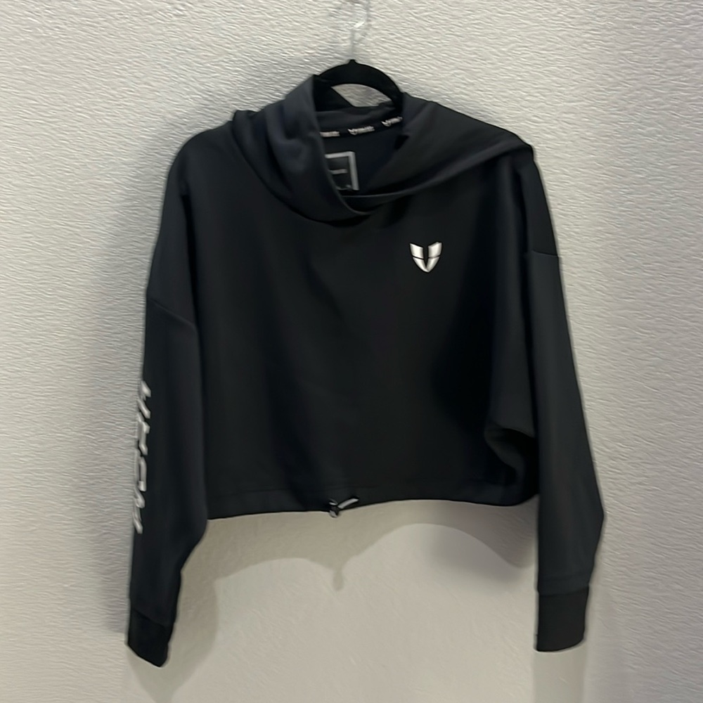 Firm Abs cropped hoodie size XL